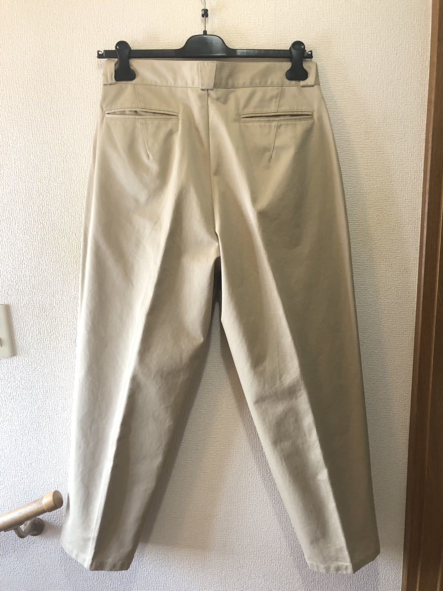 bernard zins ベルナールザンス chino タック チノパン 40 neat ニート_画像2