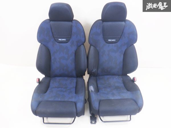  редкость товар! RECARO Рекаро оригинальный OP ST246W Caldina GT-FOUR LS semi сиденье ковшового типа сидение ковшом одна сторона dial низ останавливаться направляющие имеется левый правый наличие есть 