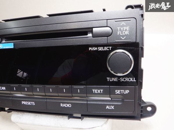  с гарантией US Toyota оригинальный XL30siena2011y Car Audio CD плеер панель 86120-08270 фактически работающий снимать немедленная уплата полки 20M