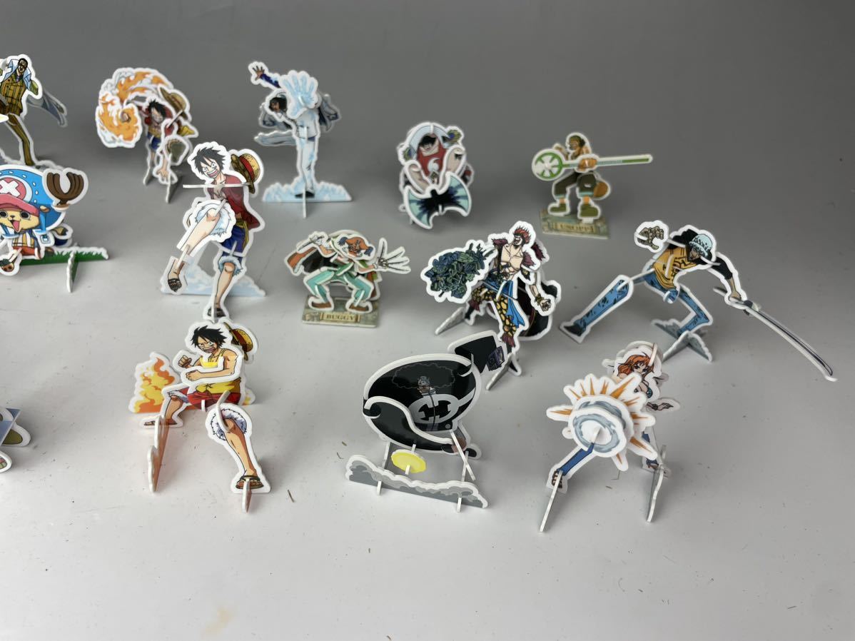 ONE PIECE ワンピース 3D組立パズル ジャンプフィギュア クリア ONE PIECE ワンピース 3D組立パズル ジャンプフィギュア クリア