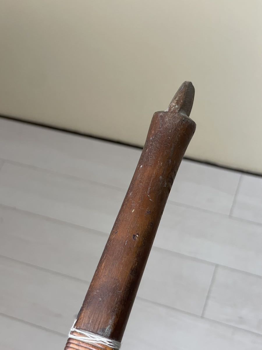 ヤフオク! - 弓道 在銘 竹弓 桑幡道信 古竹 全長222cm 並寸 弦...