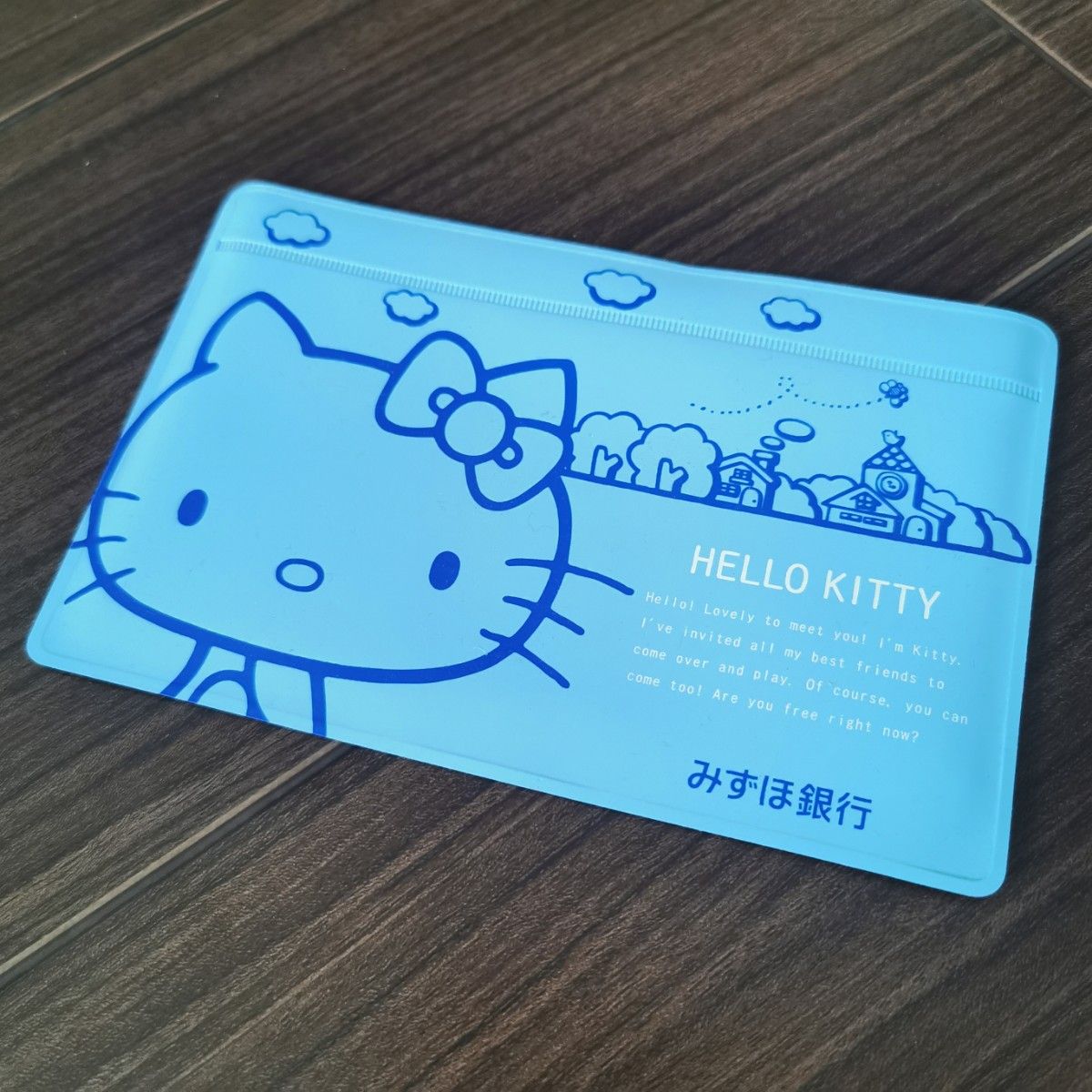 みずほ銀行 HELLO KITTY ハローキティー 通帳ケース 通帳カバー