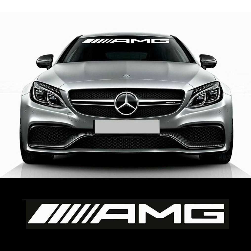 35 дюймовый AMG Mercedes Benz Mercedes Benz окно защита переводная картинка стикер белый 90cm gg
