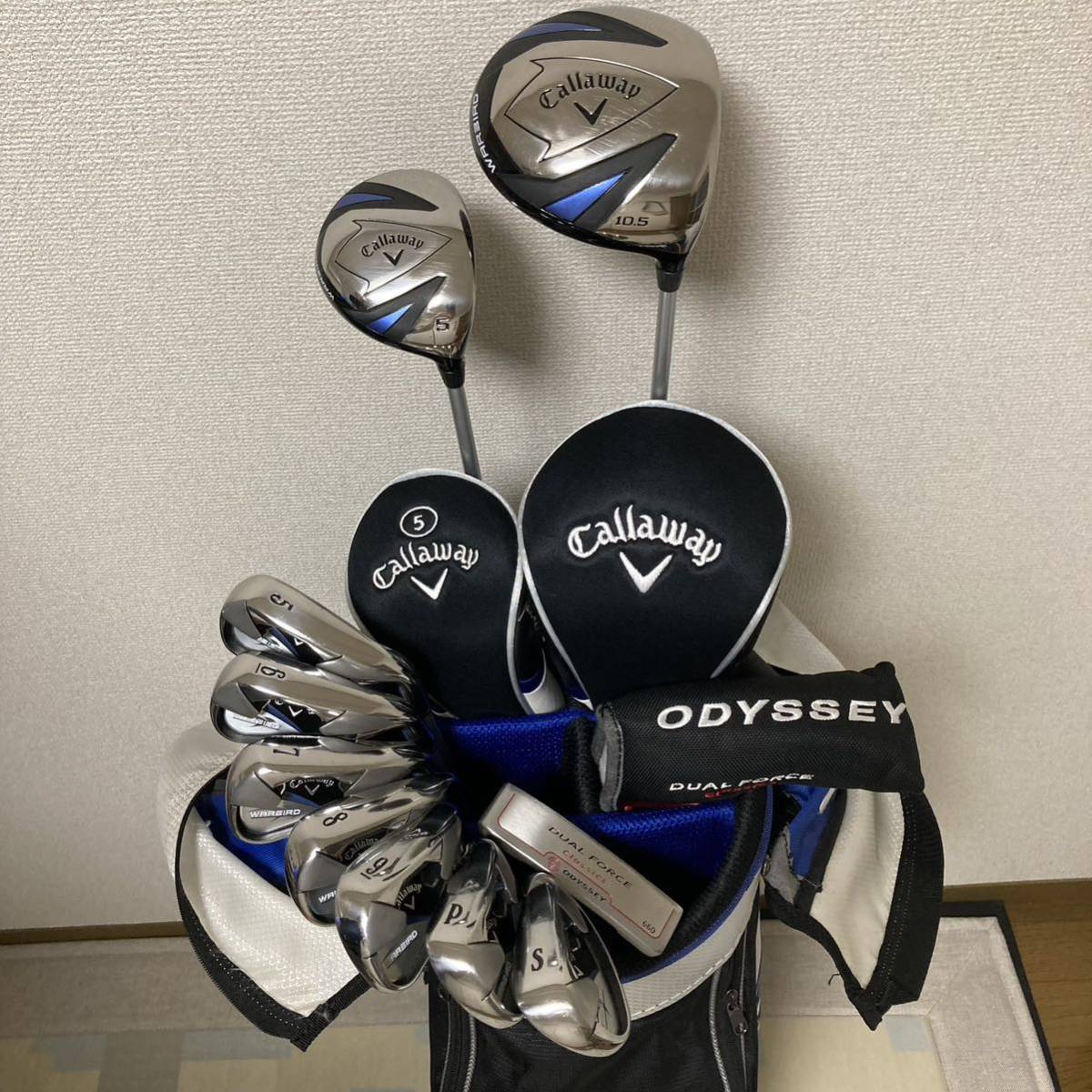 福袋セール】 ゴルフクラブセット 初心者用 メンズ 状態良好 callaway