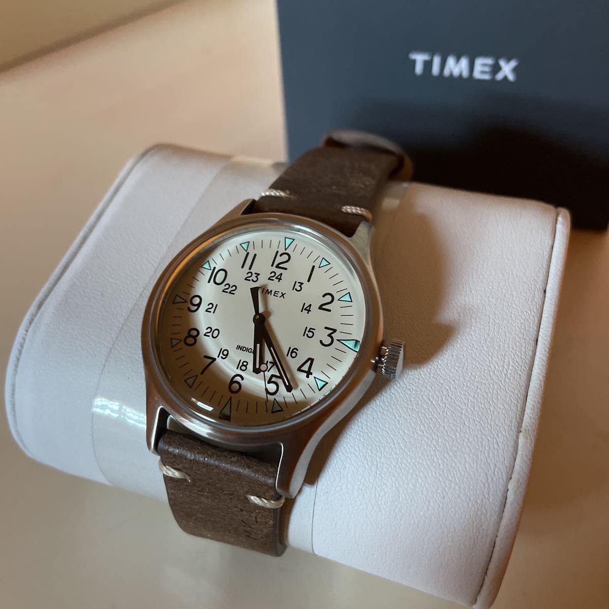 新品未使用品 TIMEX タイメックス MK1 スチール 40㎜ケース 定価18700円_画像3