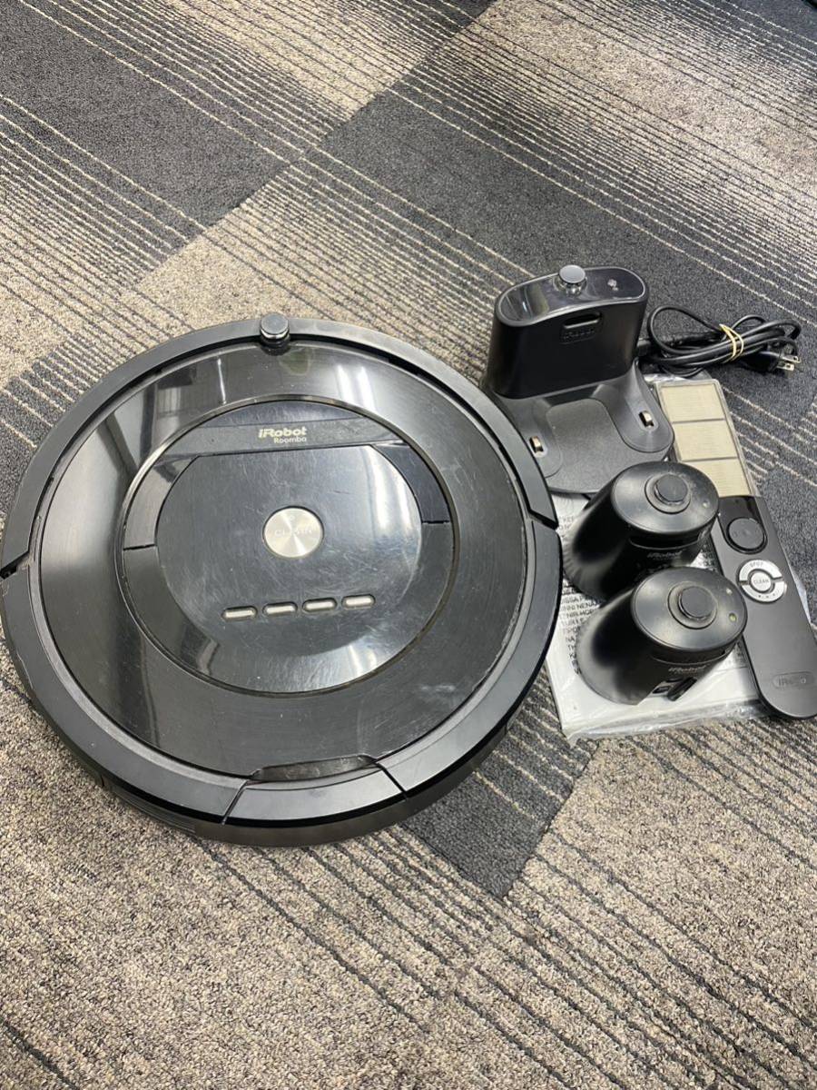 Yahoo!オークション - iRobot ルンバ 800シリーズ ロボット掃除機 通電...