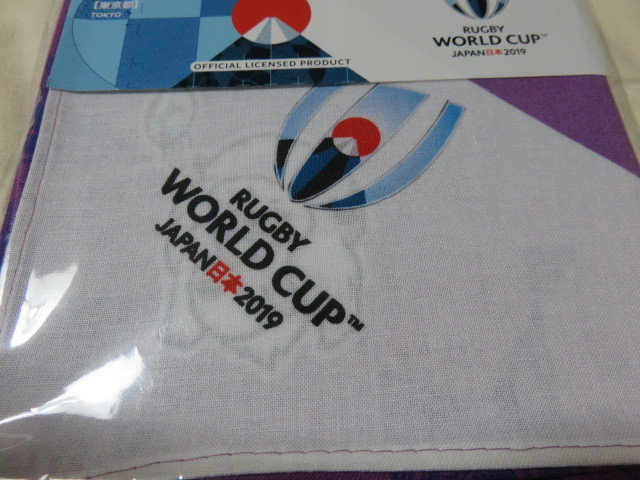 RUGBY ラグビー WORLD CUP ワールドカップ JAPAN 日本 Match Venues Bandana 試合会場 バンダナ オフィシャル 公式 東京都 未開封 未使用 1_画像4