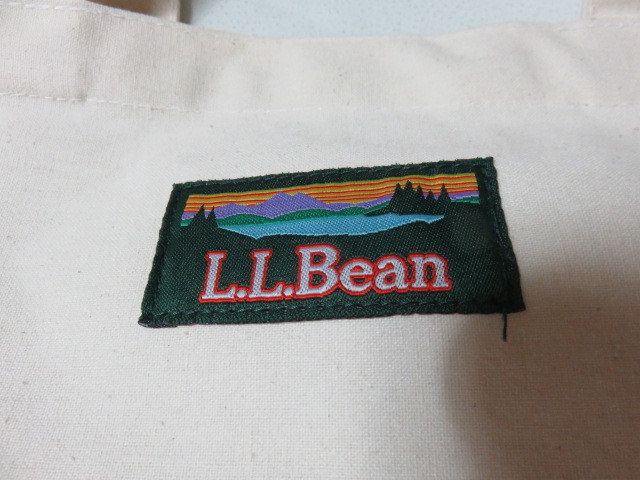 L.L.Bean L.L.ビーン ミニトートバッグ トートバッグ バッグ サイズ280-250-145㎜ サイドポjケット２箇所 家庭保管品_画像2