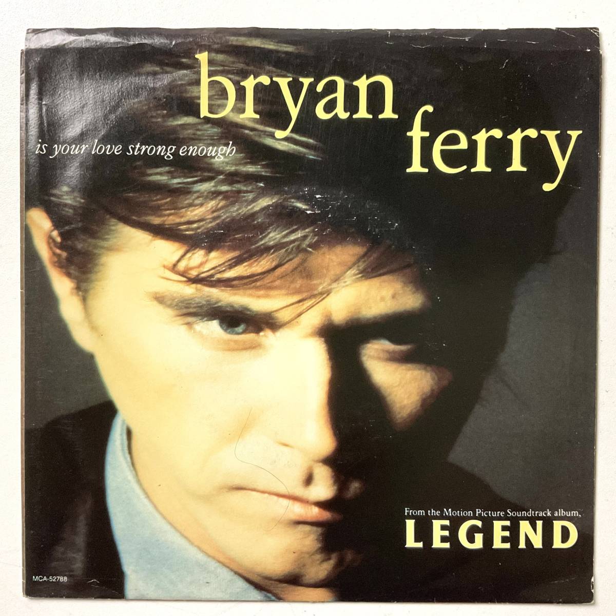 CANADA 1986 Bryan Ferry Is Your Love Strong Enough レコード 7“ MCA52788 ROXY MUSIC フェリー Rhett Davis Bob Clearmountain_画像1