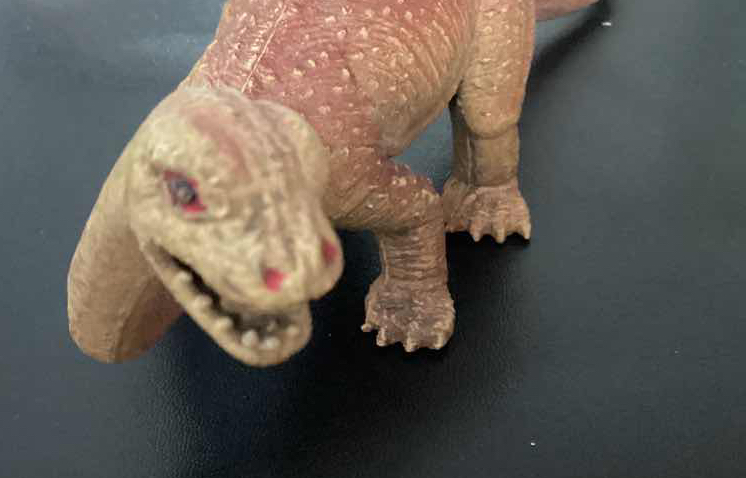当時物 TOMY トミー 恐竜フィギュア 1978年製 dinosaur 約30cmの画像3