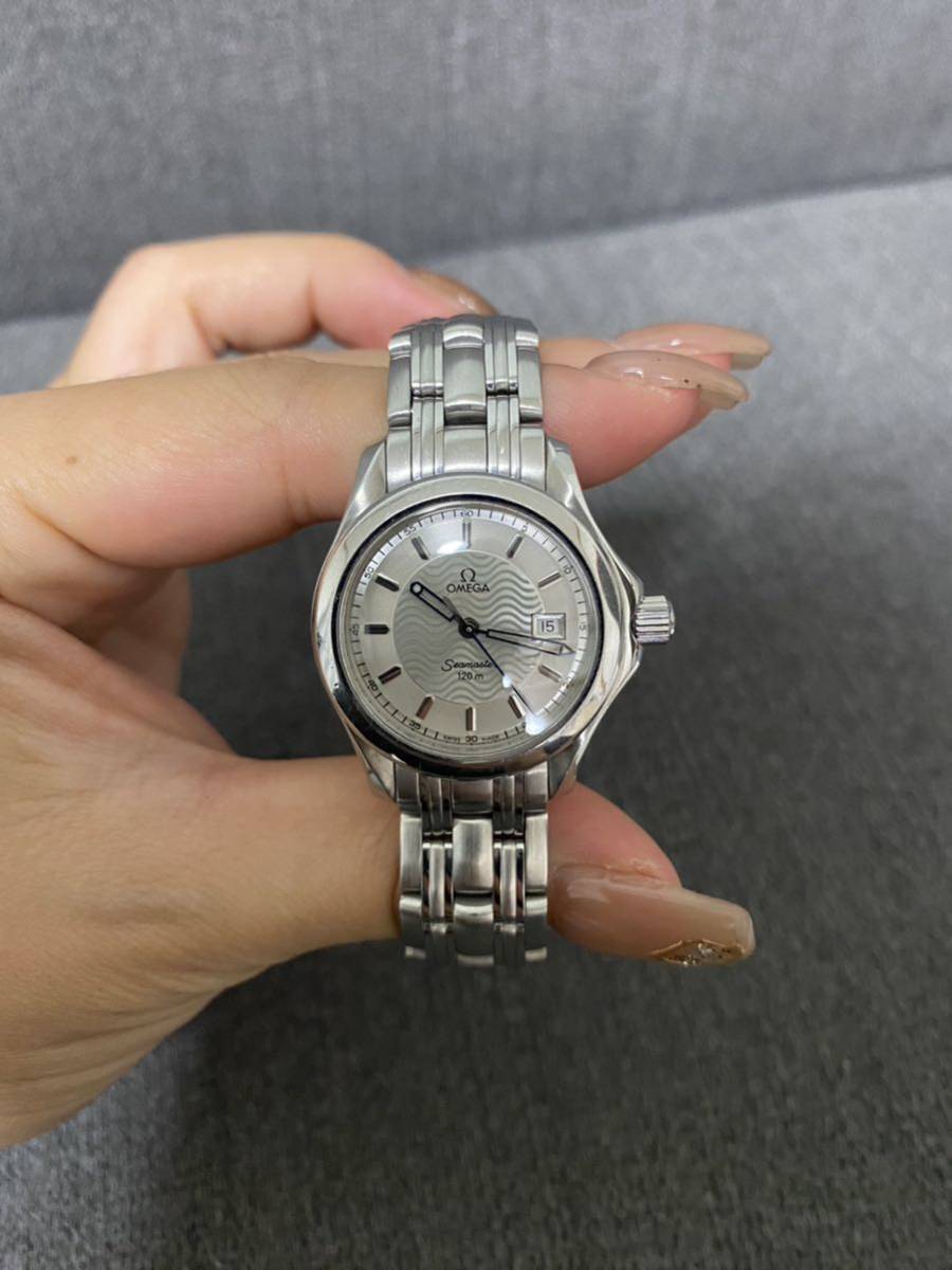 超お買い得!】 Seamaster オメガ OMEGA 稼動品 シーマスター 1円