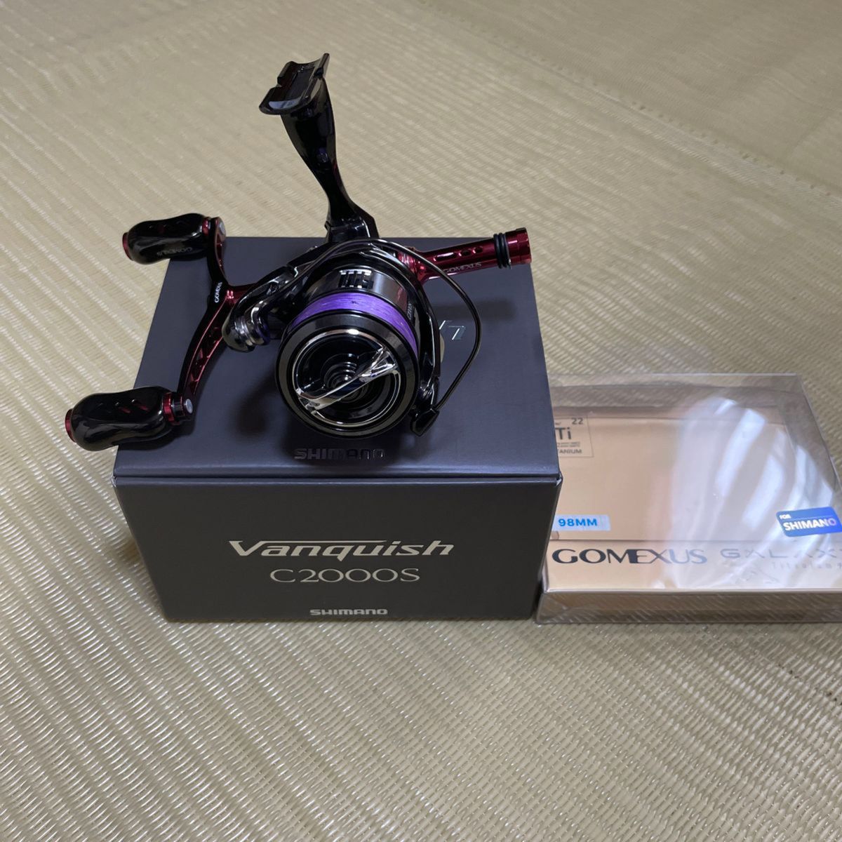 シマノ 23ヴァンキッシュC2000Sゴメクサスカスタム美品 シマノ 23ヴァンキッシュC2000Sゴメクサスカスタム美品
