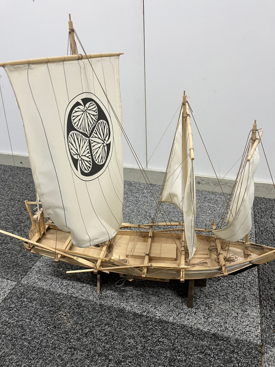 Yahoo!オークション - 木製和船 1/24 八丁櫓(徳川軍船) 完成品 Yahoo!オークション - 木製和船 1/24 八丁櫓(徳川軍船) 完成品