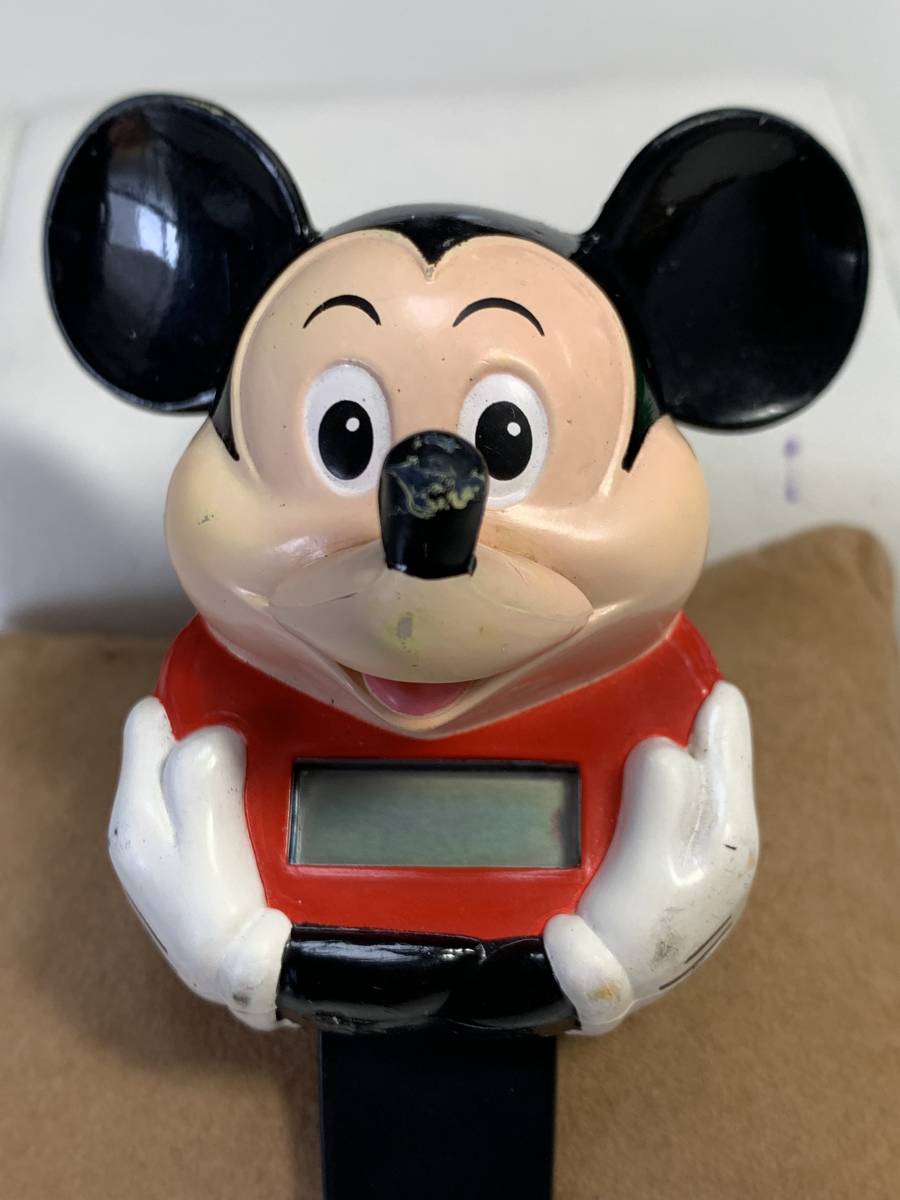 B633 おしゃべり腕時計 Disney/ディズニー ミッキーマウス Sounds Fun TALKING TIME デジタルの画像1