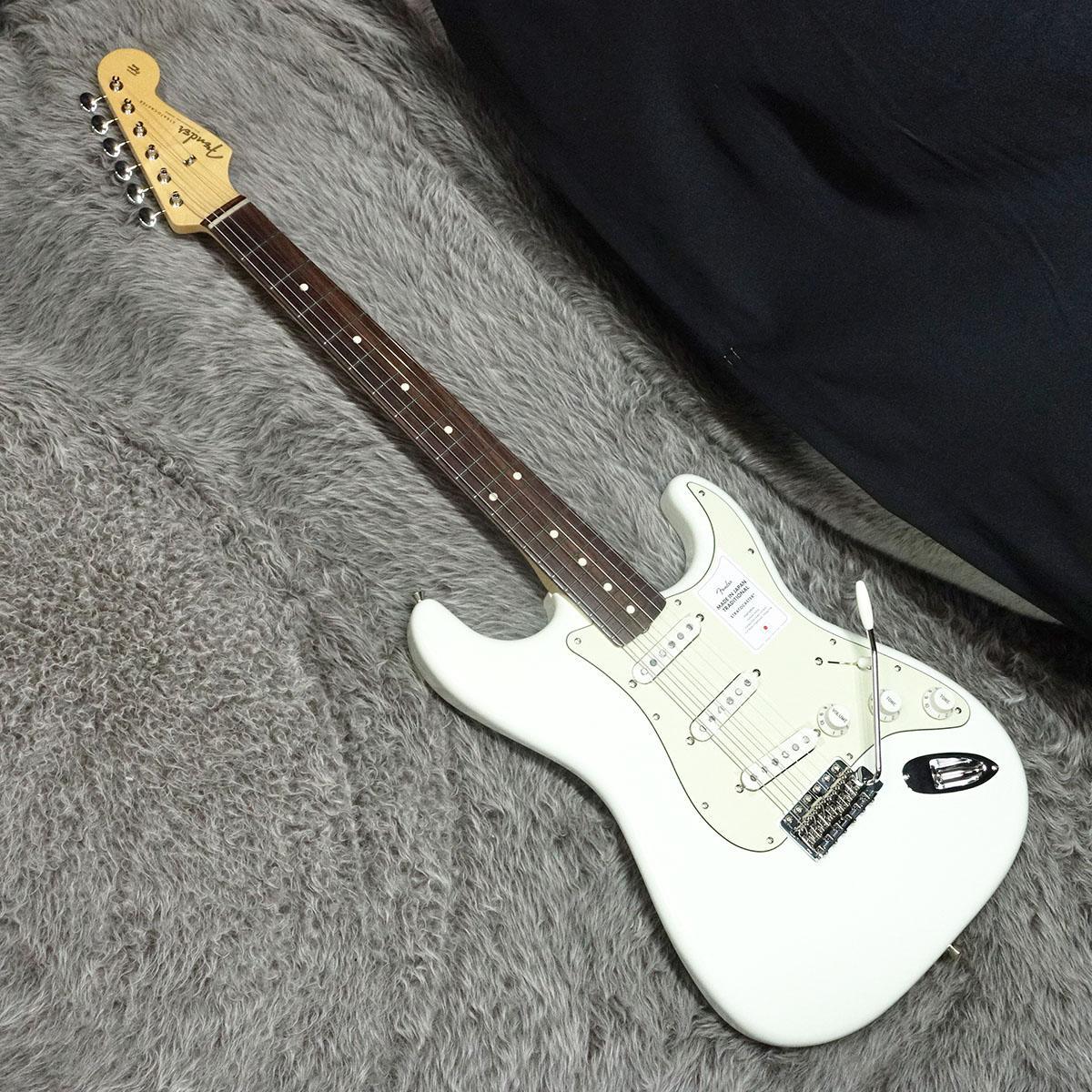 Fender Made in Japan Traditional 60s Stratocaster RW Olympic White_画像8