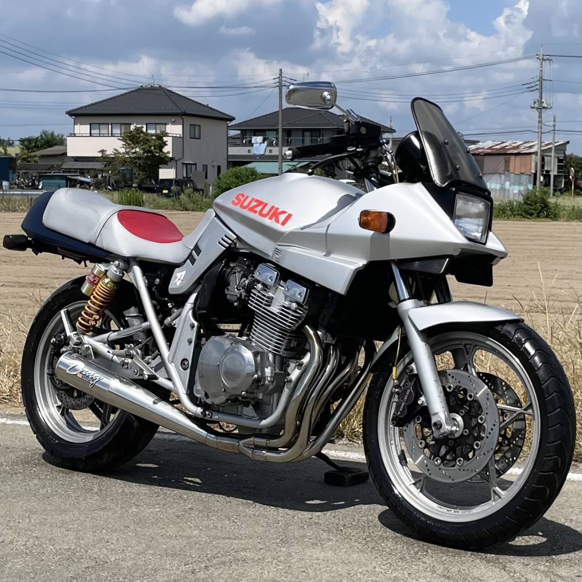 GSX400S カタナ 実動 書類付き GK77A 平成4年 絶版 旧車 ヨシムラ