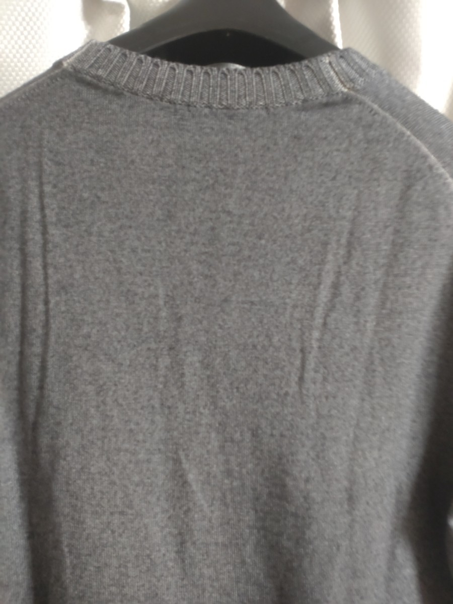  ultimate beautiful goods CRUCIANIkru Cheer -ni cardigan wool gray size 48