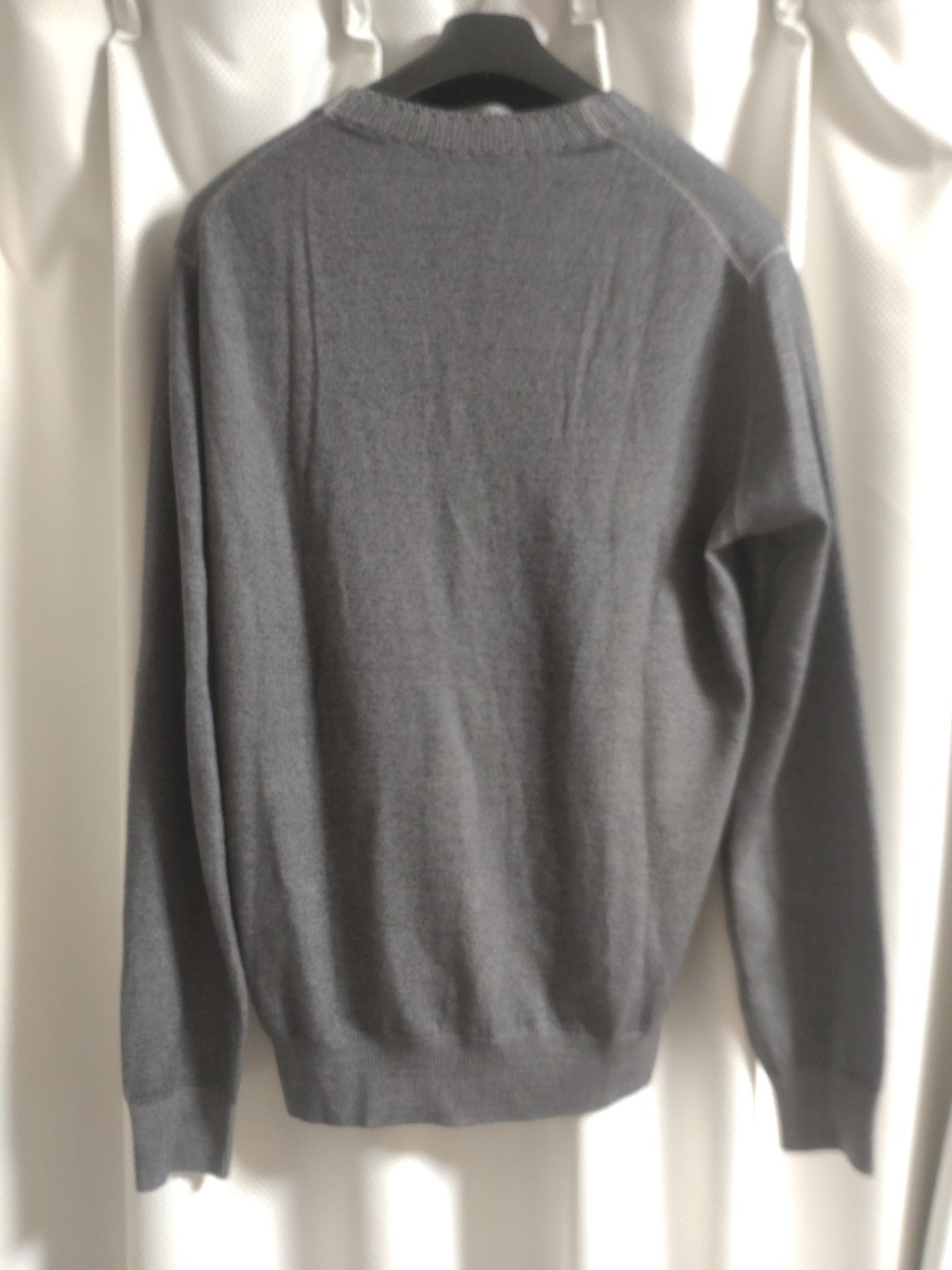  ultimate beautiful goods CRUCIANIkru Cheer -ni cardigan wool gray size 48