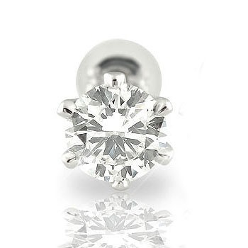 格安販売の 0.50ｃｔ ダイヤモンド 18k ホワイトゴールドk18 一粒