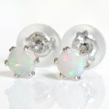  platinum earrings pair opal pt900 men's simple usually using 10 month birthstone stud earrings First earrings man popular 