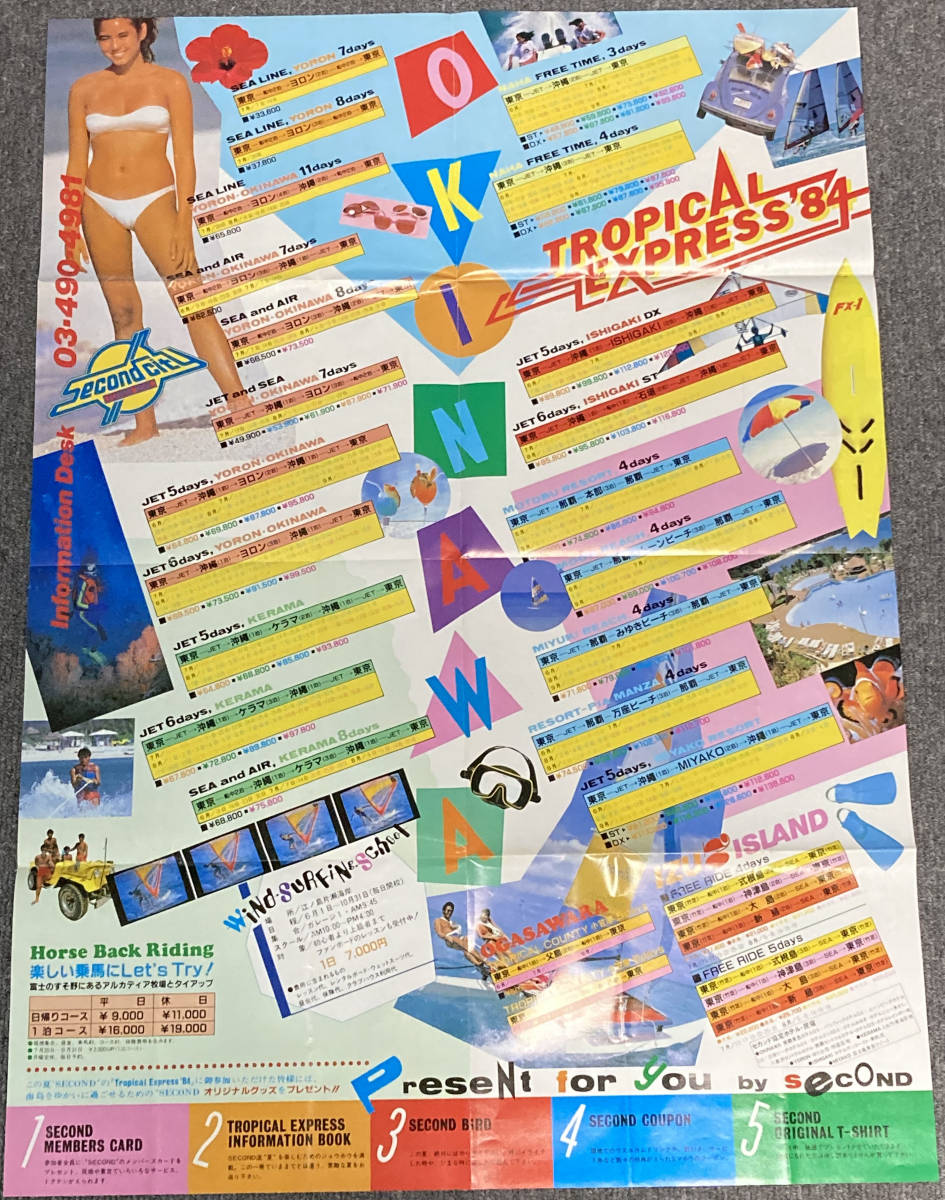 TOROPICAL EXPRESS'84 OKINAWA・パンフレット　モデル：ミニヨン_画像8