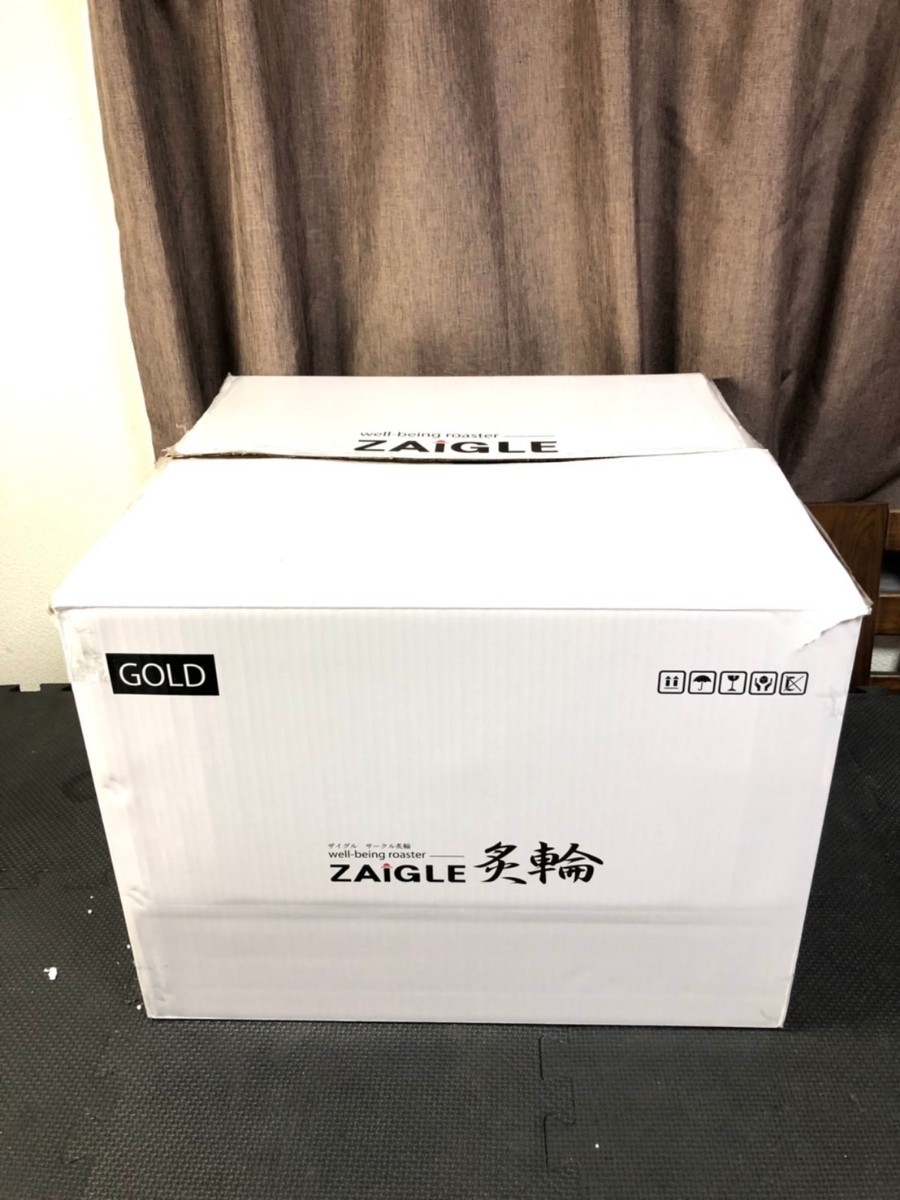 【未使用保管品】ZAIGLE ザイグル サークル炙輪 NC-400 ゴールド 2022年製 サークルあぶりん 焼肉プレート 調理用伝熱器具