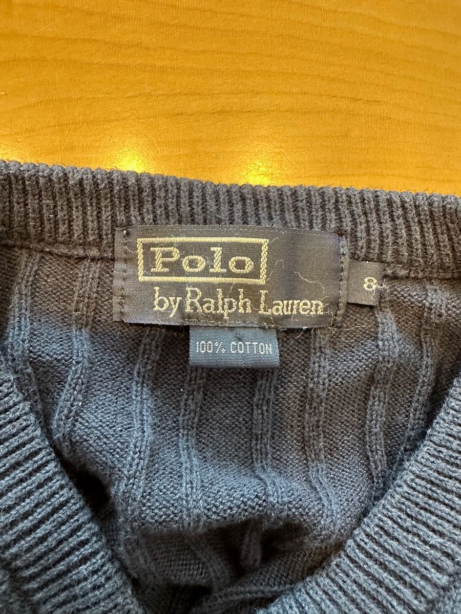 POLO ラルフローレン ベスト 紺 ネイビー