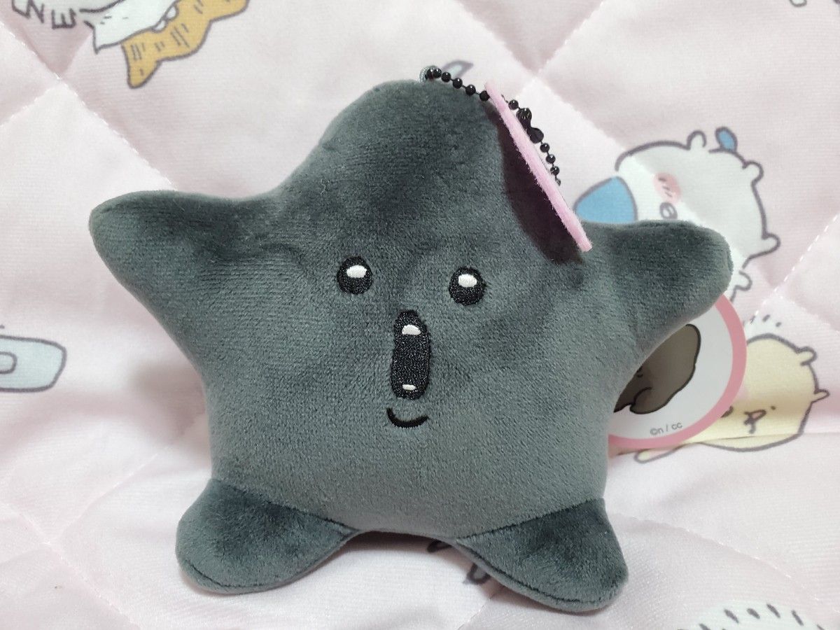 ちいかわ 黒い星 流れ星 ぬいぐるみマスコット キーチェーン ちいかわ 黒い星 流れ星 ぬいぐるみマスコット キーチェーン