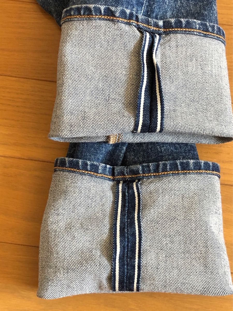 Levi's MADE&CRAFTED 512 SLIM TAPER MARKET WORNIN SELVEDGE W33 L32