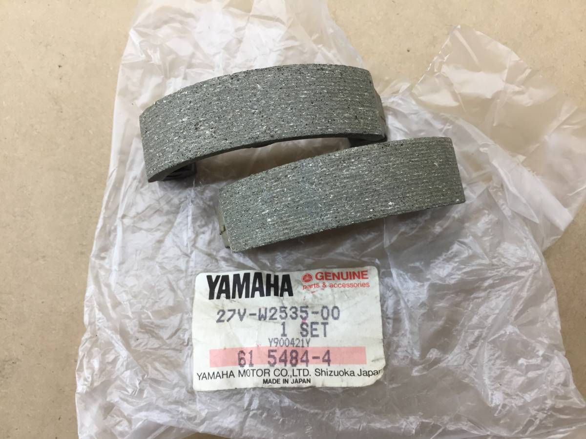  Yamaha genuine products Jog brake shoe set 27V-W2535-00 Champ mint 2