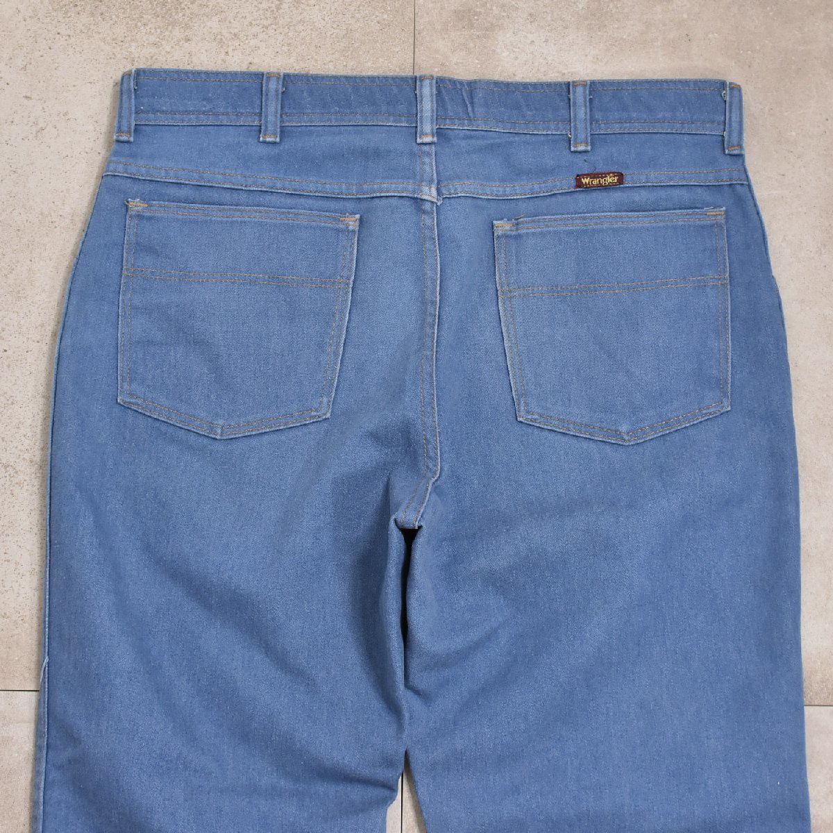 メンズ W35インチ相当 90s～ Wrangler ラングラー デニム スラックス アメリカ古着 ヴィンテージ 90s～ Wra_画像8