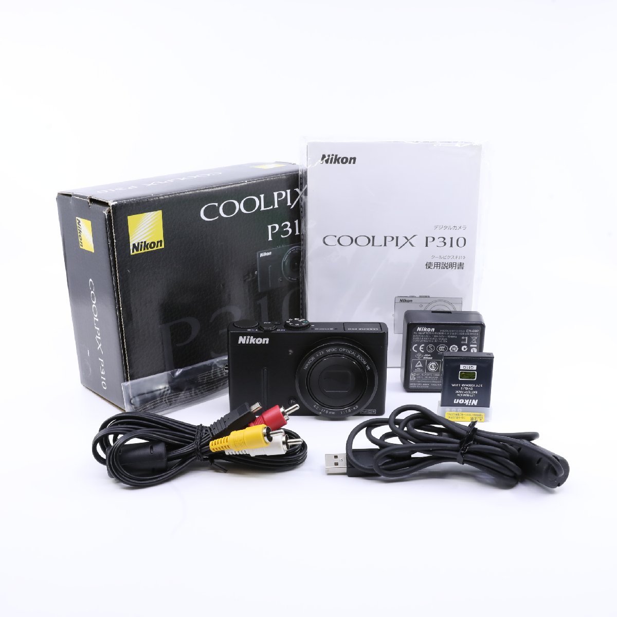＜並品＞ Nikon デジタルカメラ COOLPIX (クールピクス) P310 ブラック