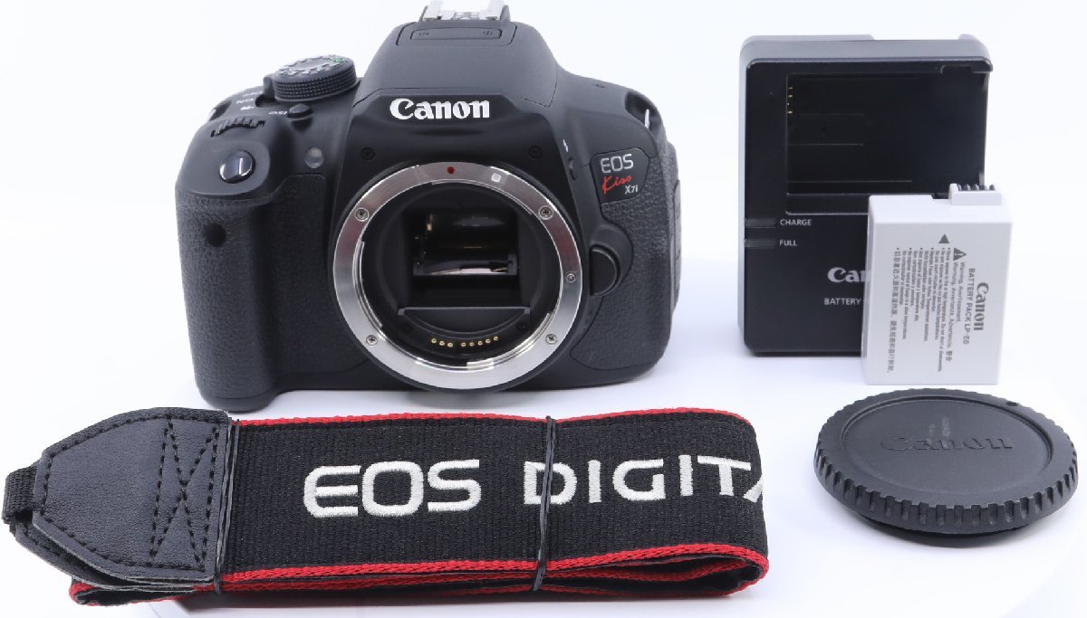 ＜訳あり良品＞ Canon デジタル一眼レフカメラ EOS Kiss X7i ボディ シャッター回数わずか4530枚！