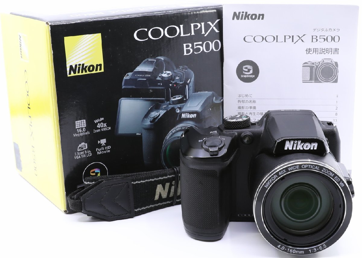 限定製作】 ＜良品＞ Nikon B500 COOLPIX デジタルカメラ ニコン