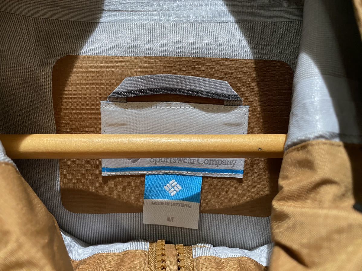 Columbia コロンビア マウンテンパーカー size M キャメル 新品 Columbia コロンビア マウンテンパーカー size M キャメル 新品