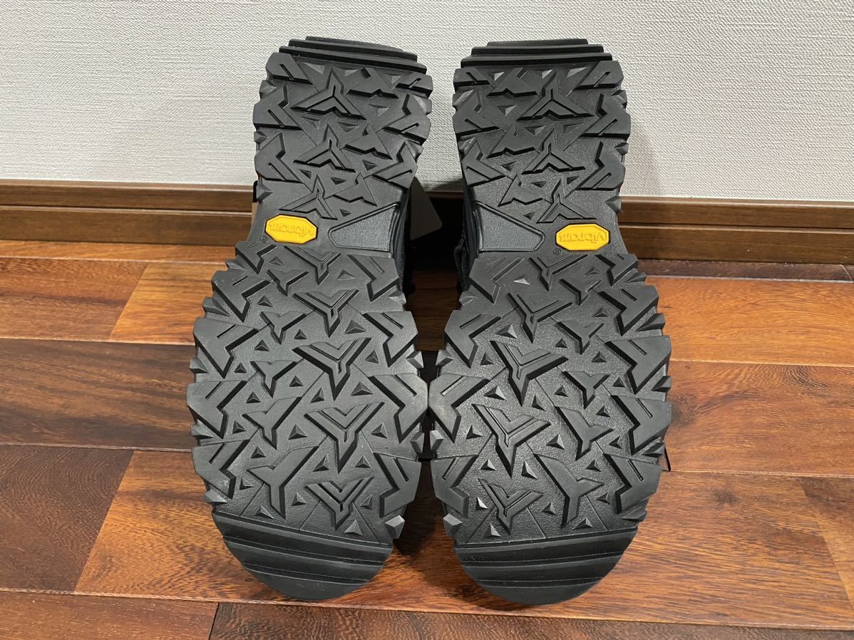 ★ 23AW ノースフェイス THE NORTH FACE トレッキングシューズ size28 ブラック 新品未使用タグ付 Vibram 靴 NF52321 Creston Hike Mid WP