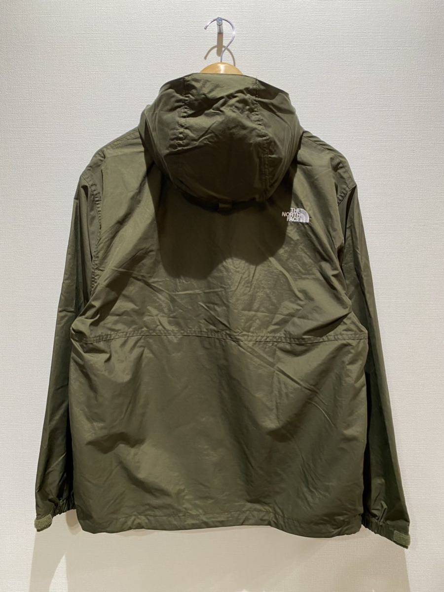 ★ THE NORTH FACE ノースフェイス コンパクトジャケット sizeM グリーンカーキ 新品未使用タグ付 マウンテンパーカー パッカブル_画像2