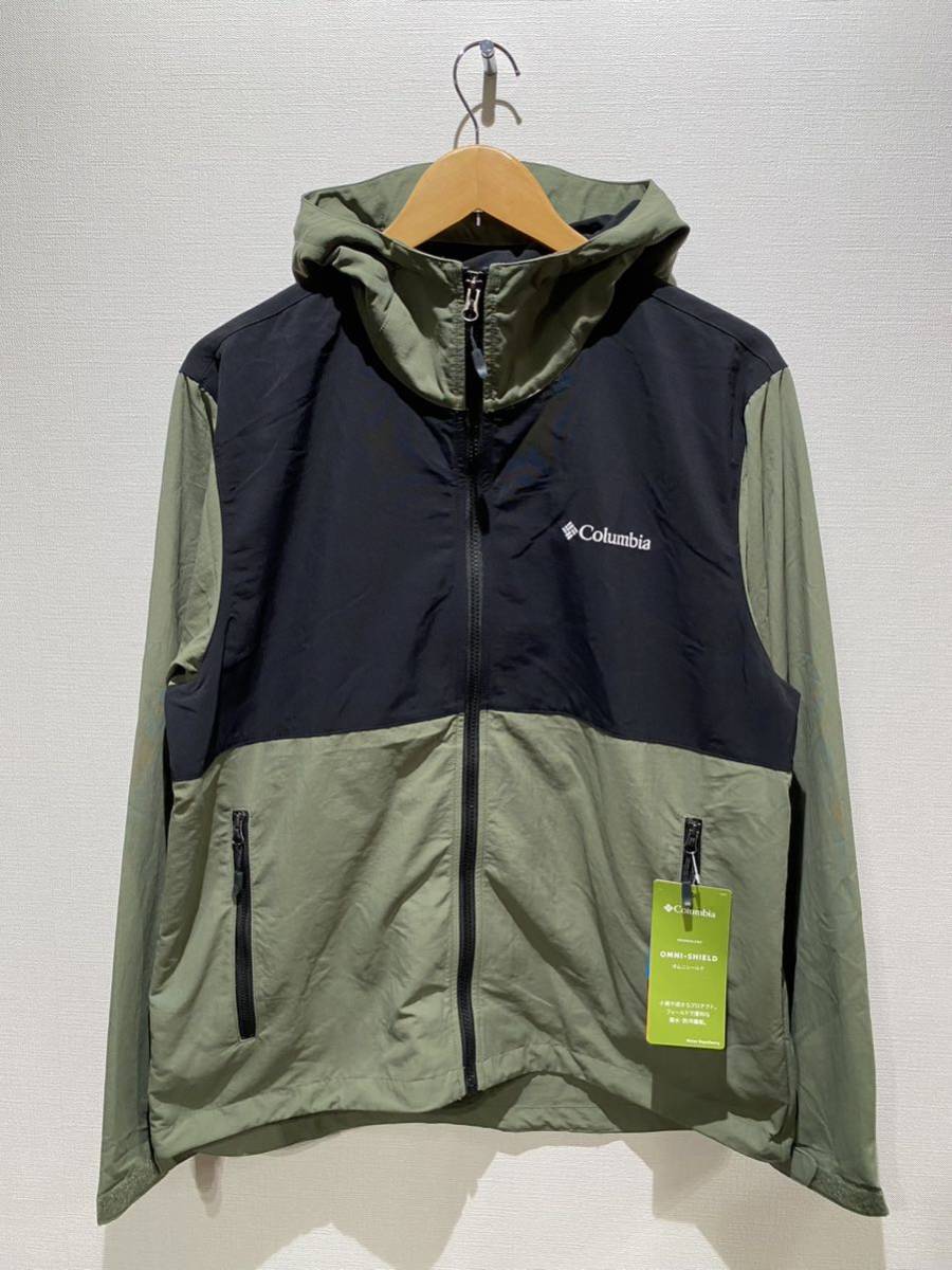 ★ 23AW コロンビア Columbia アウター ジャケット マウンテンパーカー XM3394 VIZZAVONA PASS sizeM オリーブグリーン 新品未使用タグ付