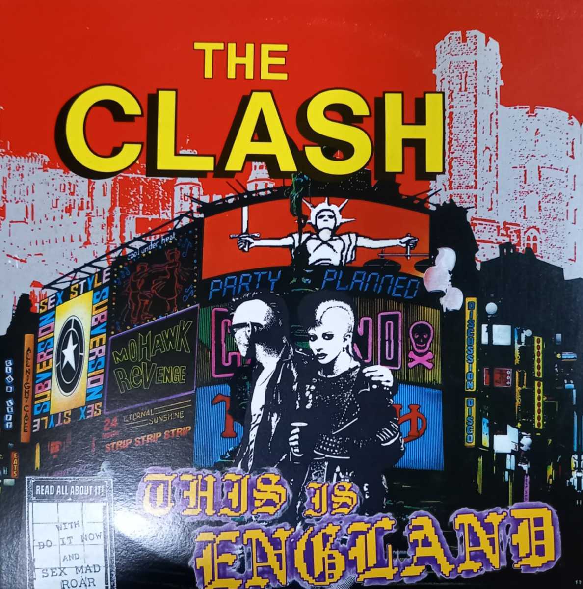 The Clash / This Is England / 国内盤 / 12EP / CBS Sony / 123P-667 / UK Punk / ジョーストラマー / 大貫憲章 / 1985 / レア_画像1