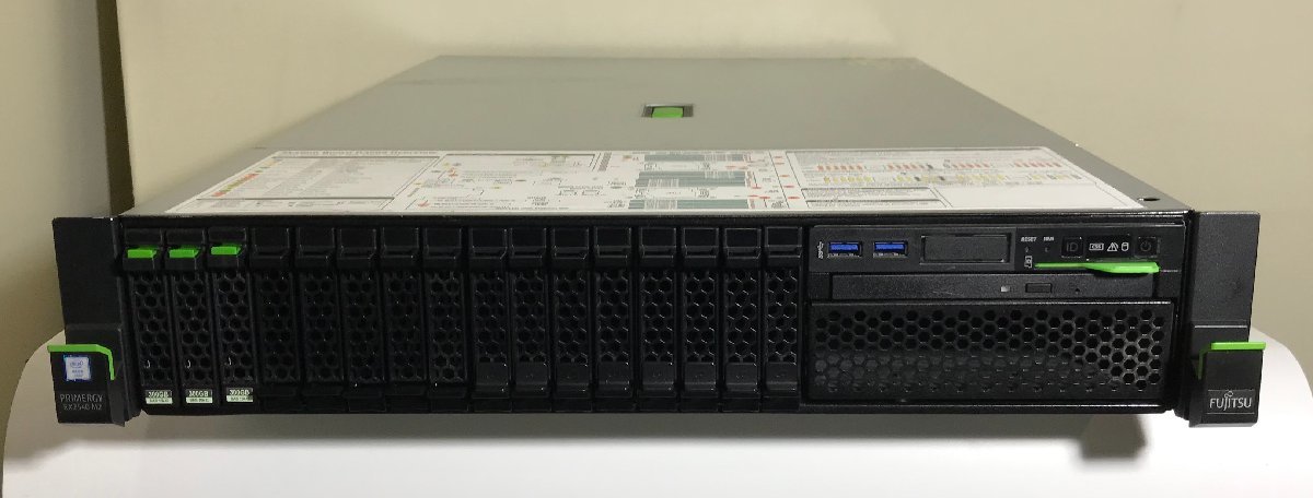 超目玉枠】 【埼玉発】【FUJITSU】サーバーPC PRIMERGY RX2540M2 Xeon