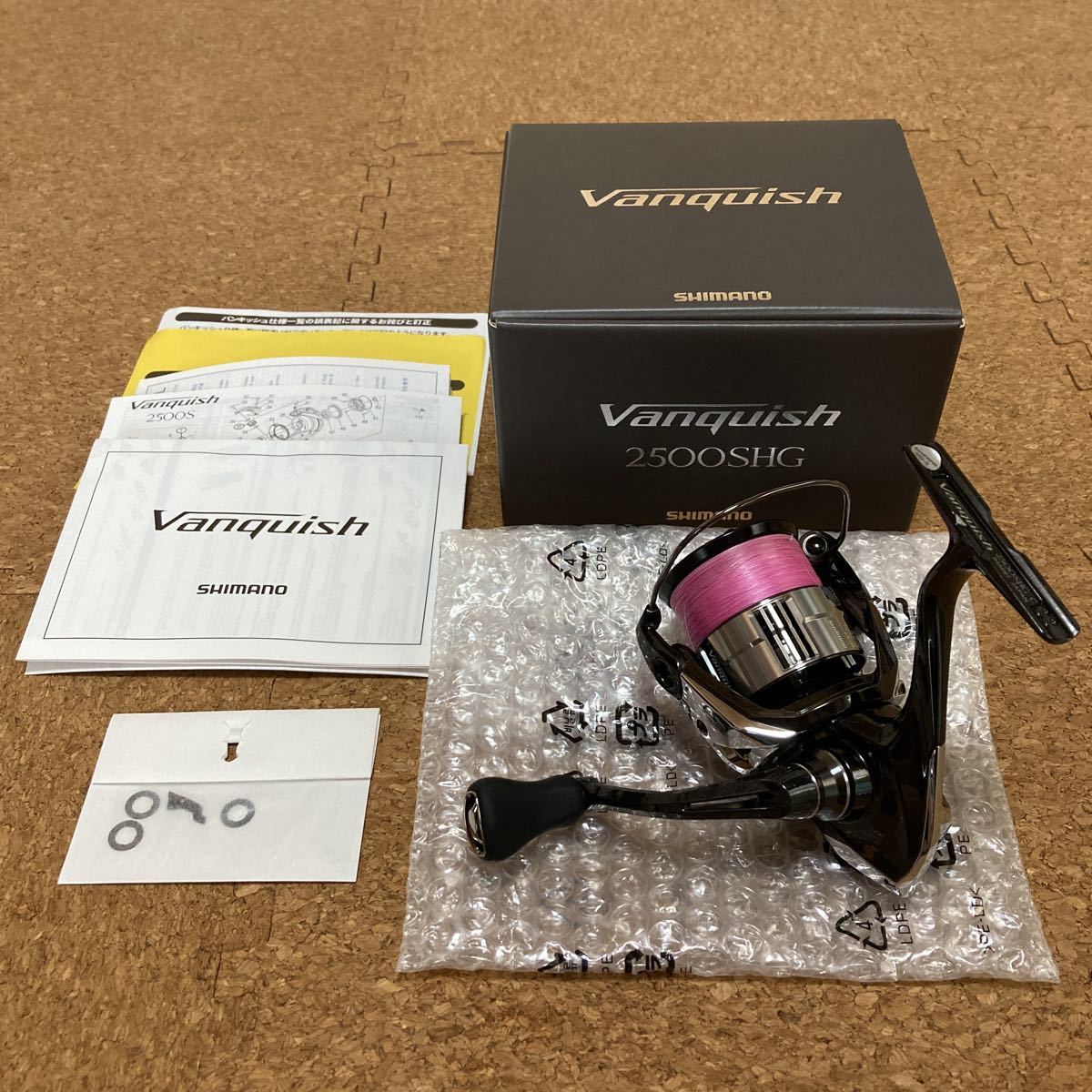 2022公式店舗 23ヴァンキッシュ シマノ 2500SHG Vanquish スピニング