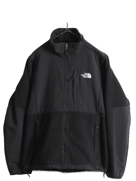 ノースフェイス デナリ ジャケット レディース L / The North Face DENALI アウトドア フリース ジャンパー ナイロン ブラック ブルゾン 黒