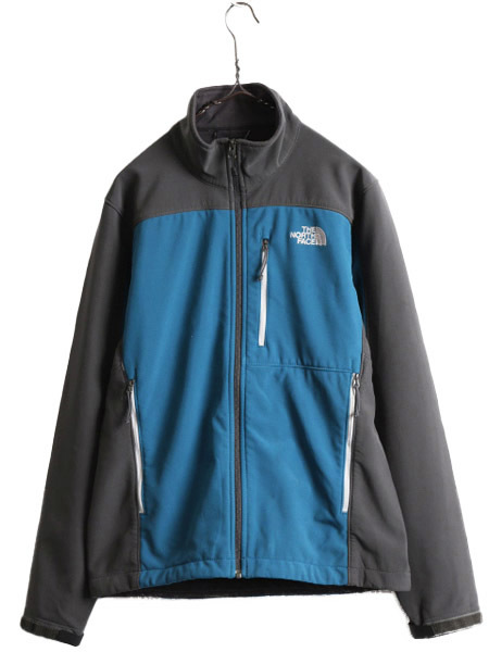 US企画 ノースフェイス APEX ソフトシェル ジャケット メンズ S The North Face エイペックス 裏 フリース アウトドア ブルゾン ストレッチ