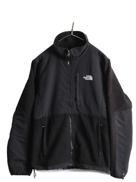 ノースフェイス デナリ ジャケット レディース L / The North Face DENALI アウトドア ブルゾン フリース ナイロン 黒 ジャンパー ブラック