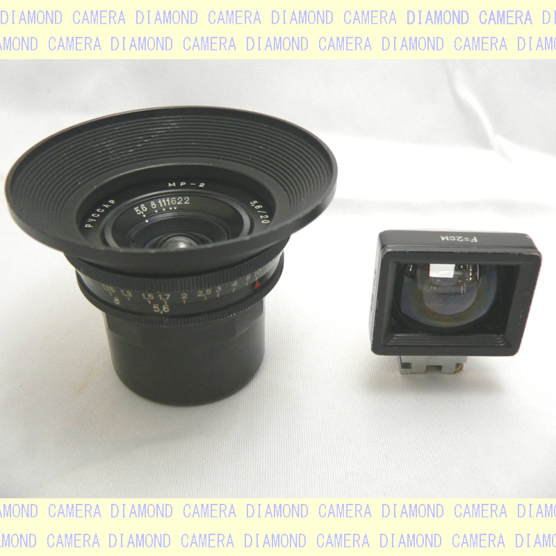 ロシア製レンズ ルサール 20mmF5,6(L) ファインダー付 管理E0458_画像1
