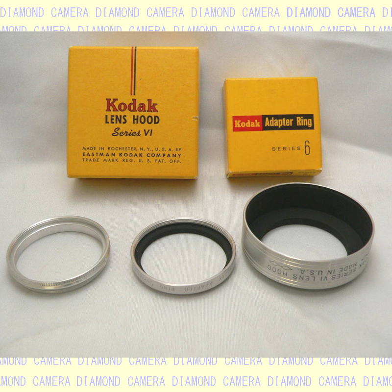 Kodak コダック エクトラ用 エクター50mmF1,9用 フードセット 管理J849-04_画像1