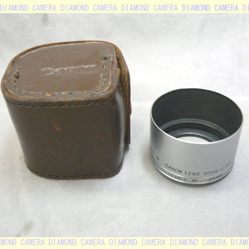Canon キヤノン 50mmF3,5(L) メタルフード 管理J797-31