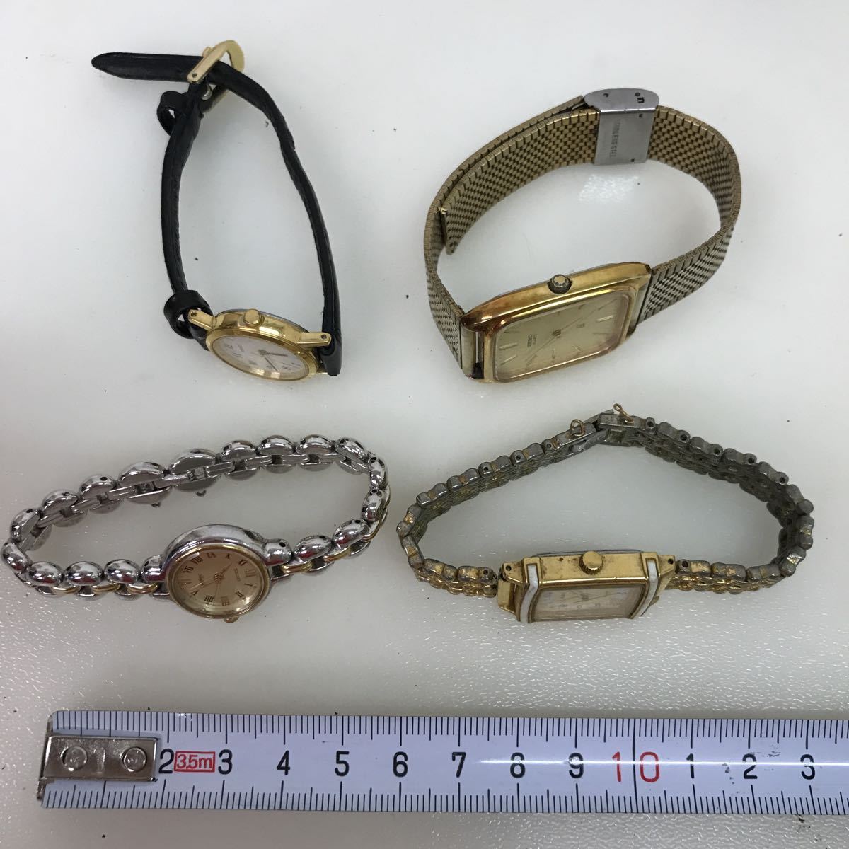 12 中古　SEIKO レディース腕時計　4点セット　 SEIKO ALBA　V251-5120/4N21-0042/4N21-0150/6431-508A　動作未確認　ジャンク_画像5