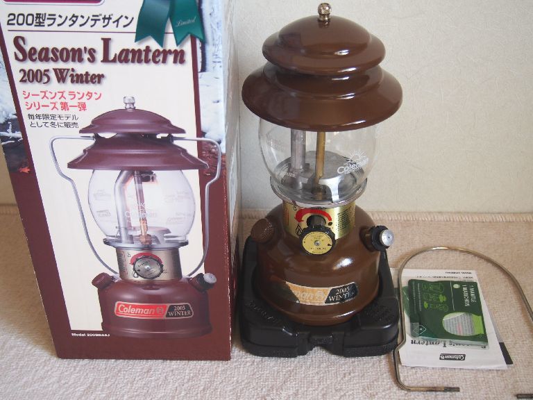 コールマン シーズンズランタン 2005年 WINTER　未点火品