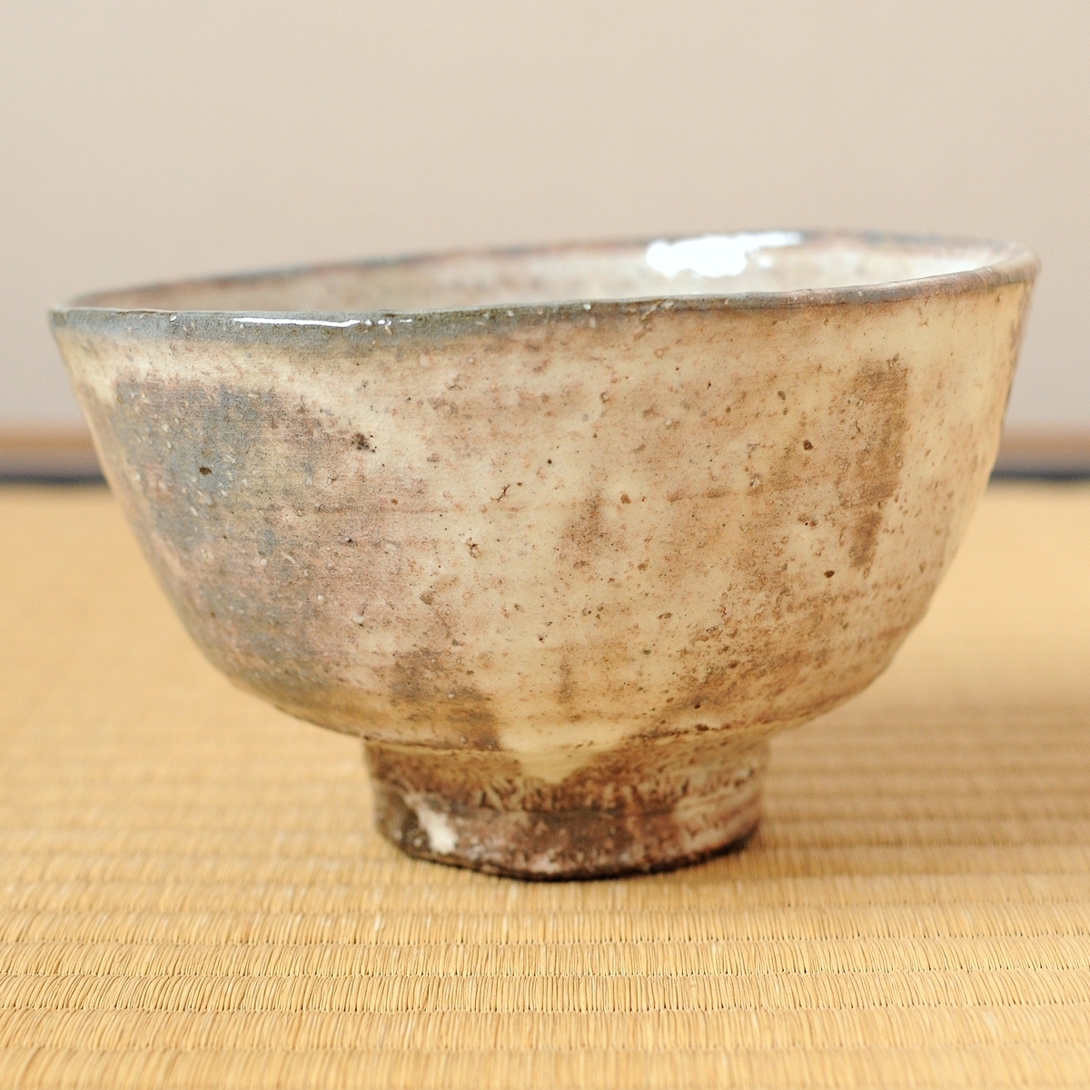 十二代 田原陶兵衛 秀逸作 萩茶碗-